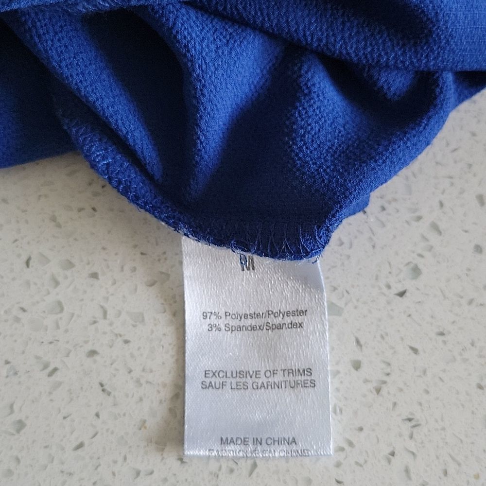 Ardene textured zip front blouse - Picture 5 of 5